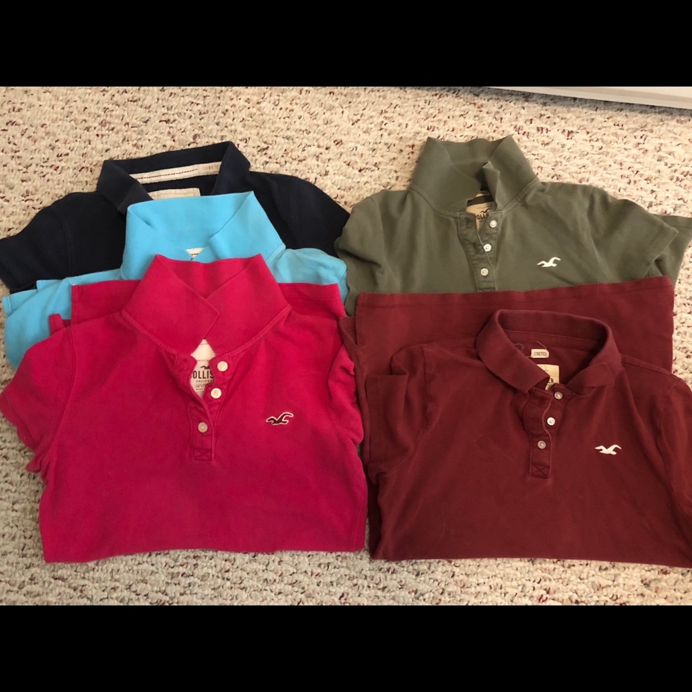 Small Hollister polo shirts
